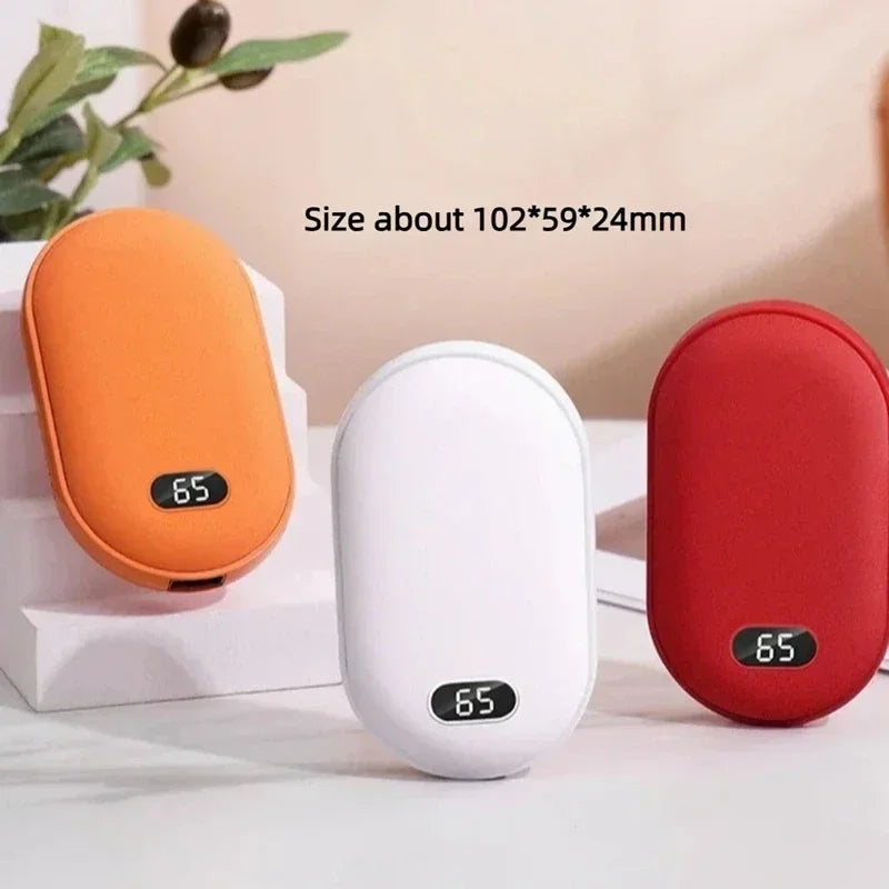 Hand Warmer Rechargeable 10000mAh - 2-in-1 Portable Charger Power Bank | VIVO